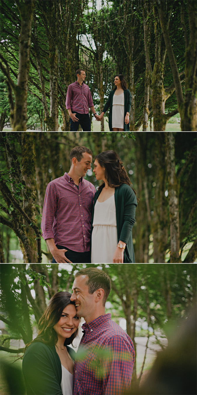 burnaby mountain bc engagement photographer