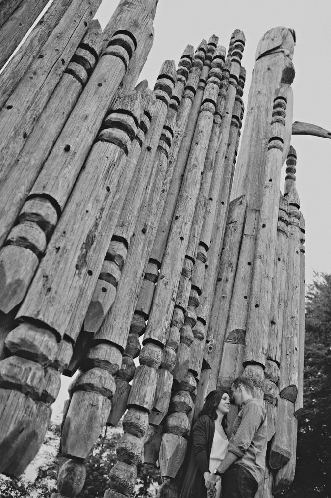 burnaby mountain bc engagement photographer