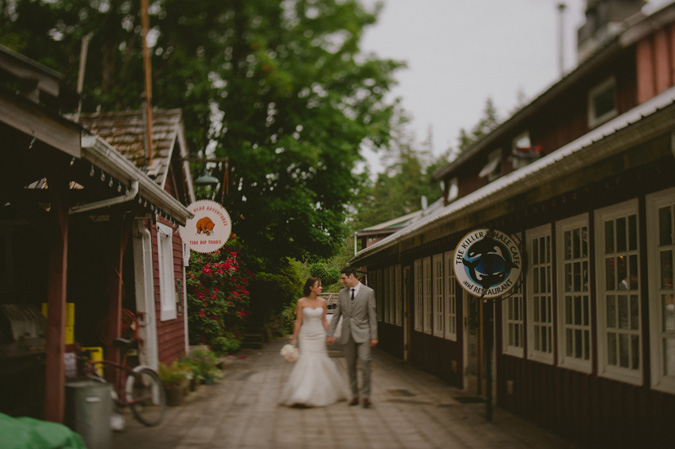 telegraph cove vancouver island bc wedding