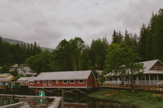 telegraph cove vancouver island bc wedding