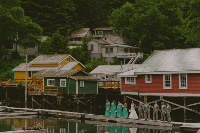 telegraph cove vancouver island bc wedding