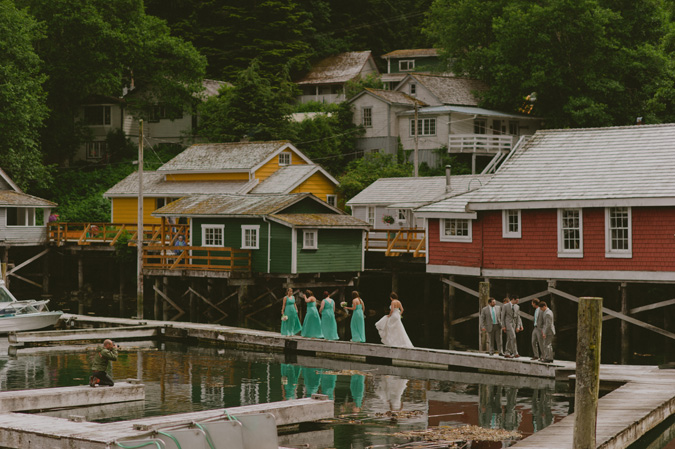 telegraph cove vancouver island bc wedding