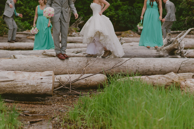 telegraph cove vancouver island bc wedding